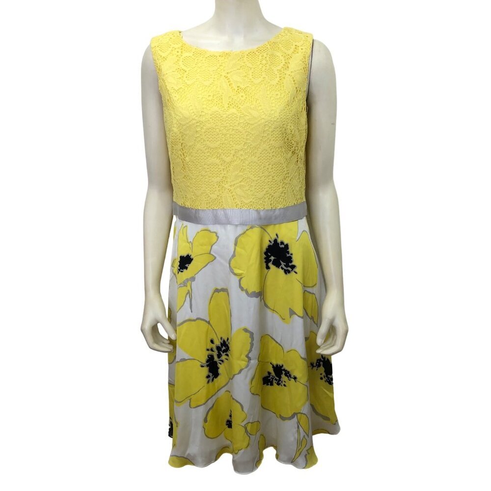 STUDIO ONE NEW YORK BOAT NECK A LINE‎  DRESS 14